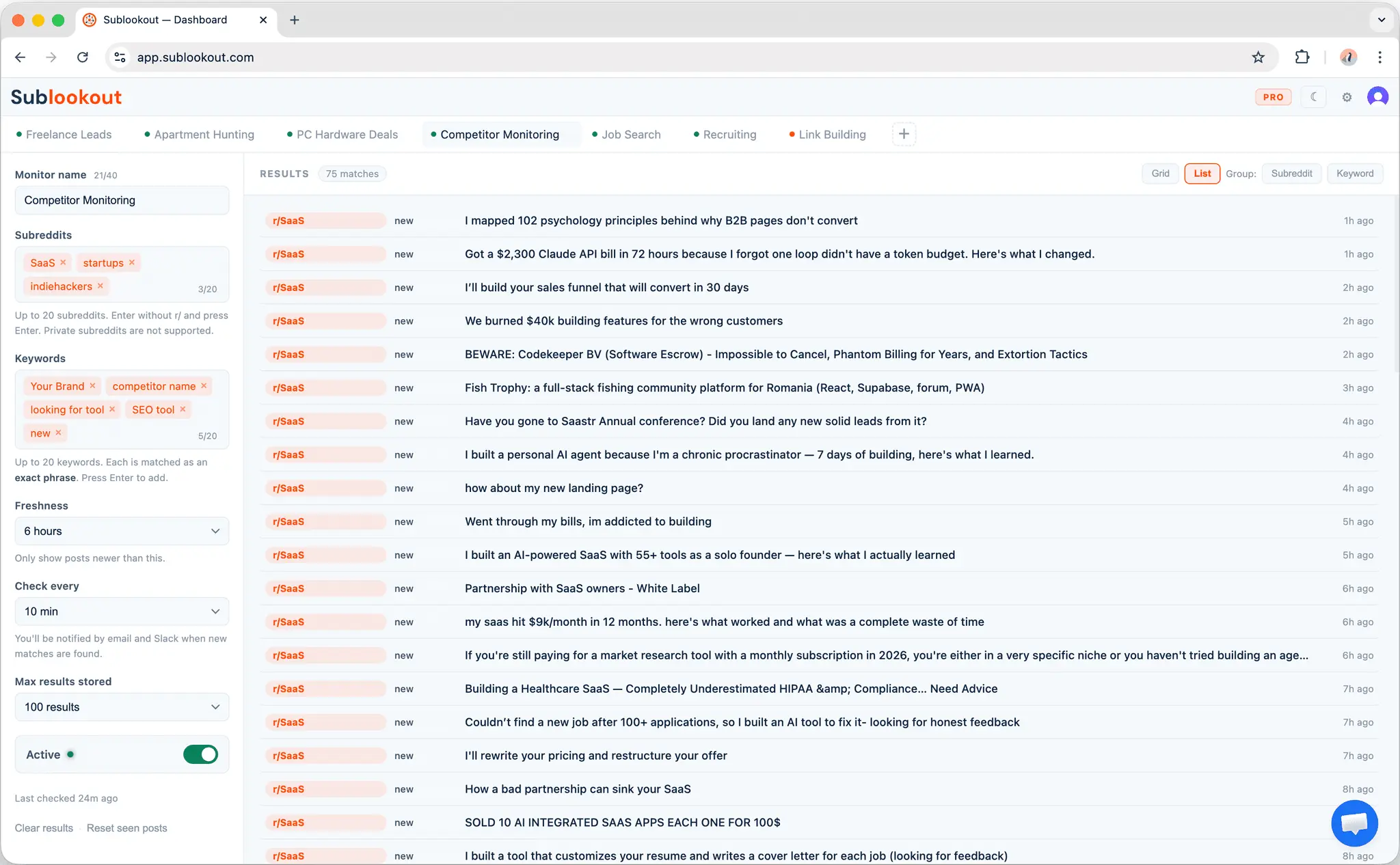 Screenshot 2 of Sublookout