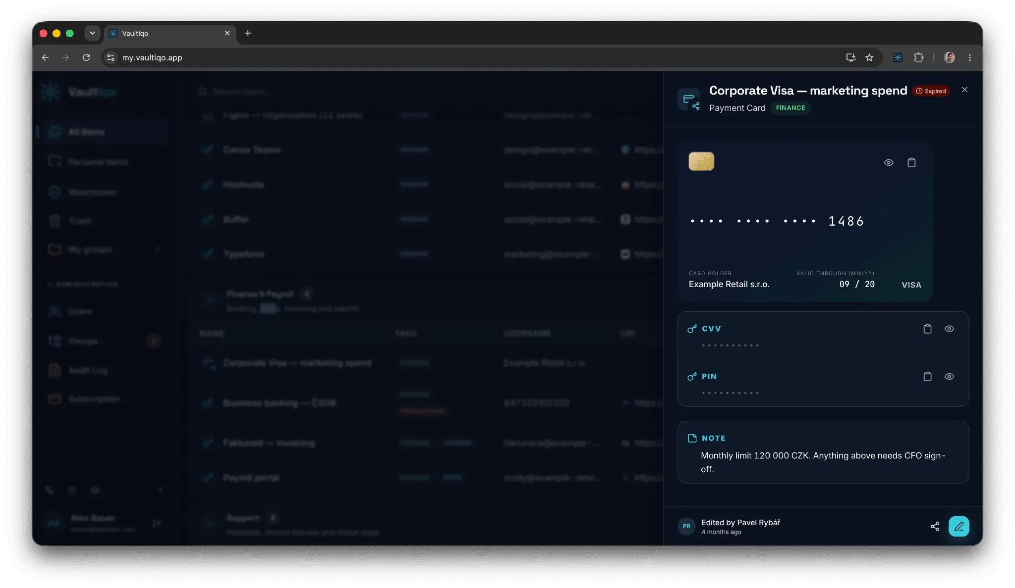 Screenshot 2 of Vaultiqo