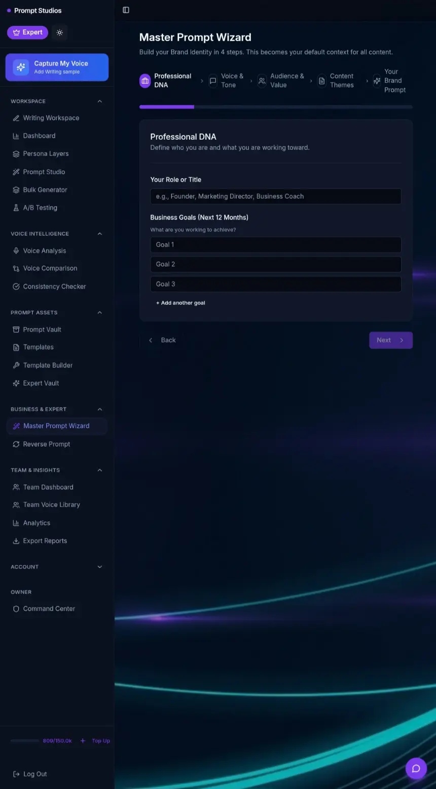 Screenshot 7 of PromptForge
