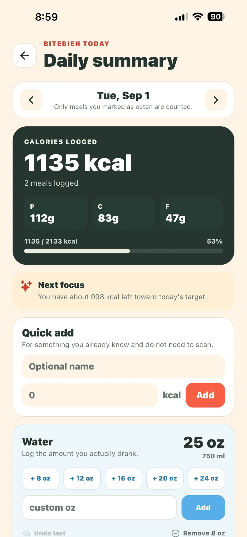 Screenshot 3 of BiteBien