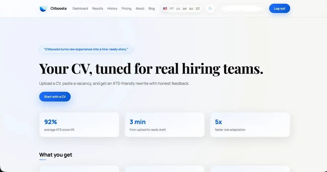 Screenshot 5 of CVboosta
