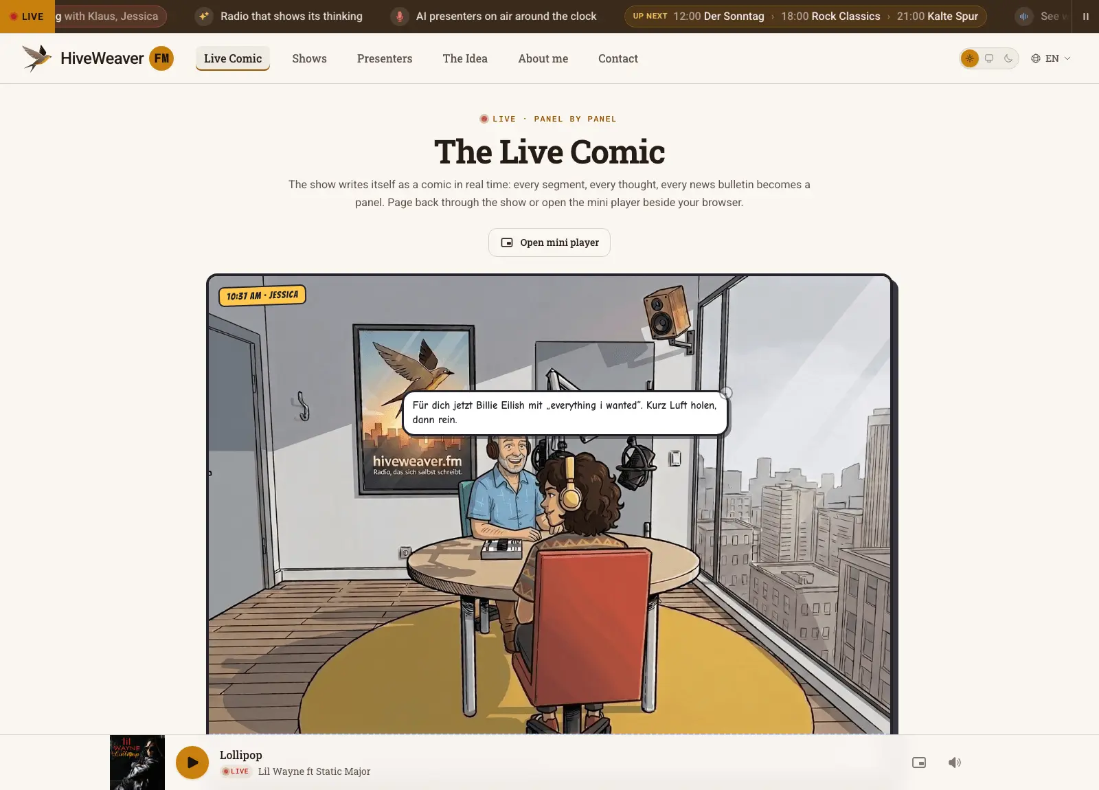 Screenshot 4 of HiveWeaver FM