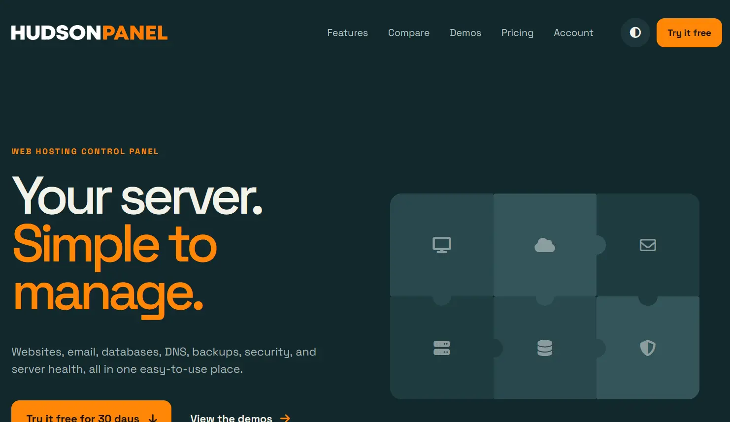 Screenshot 1 of HudsonPanel