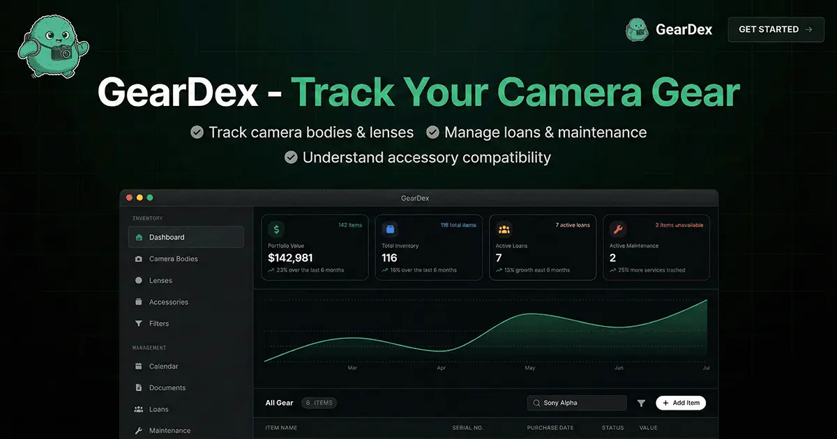 Screenshot 1 of GearDex
