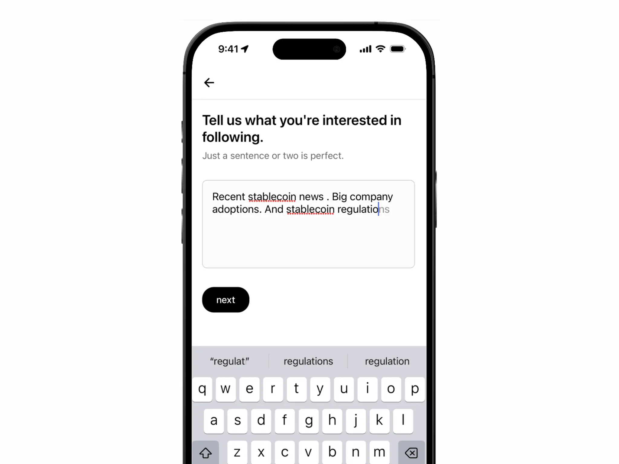Screenshot 3 of A01: Your Personal News Agent