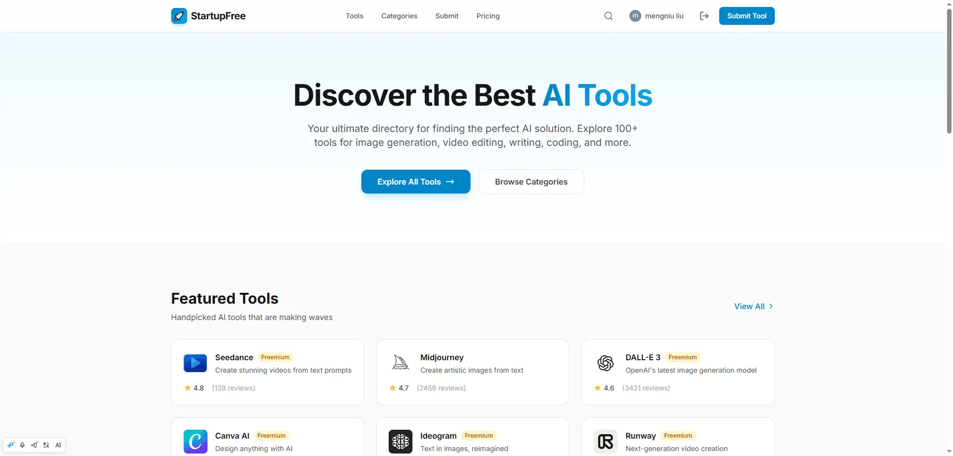 Screenshot 1 of StartupFree