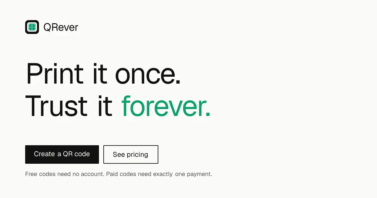 Screenshot 1 of QRever