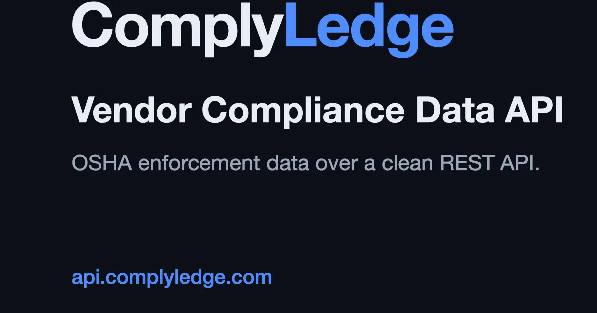 Screenshot 1 of ComplyLedge