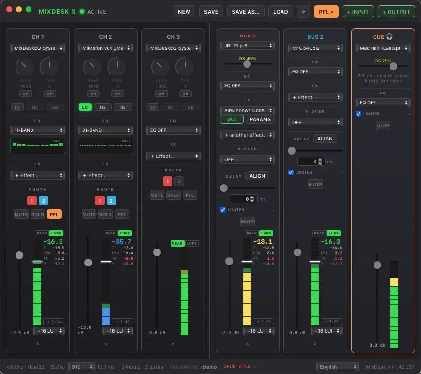Screenshot 1 of MixDesk X