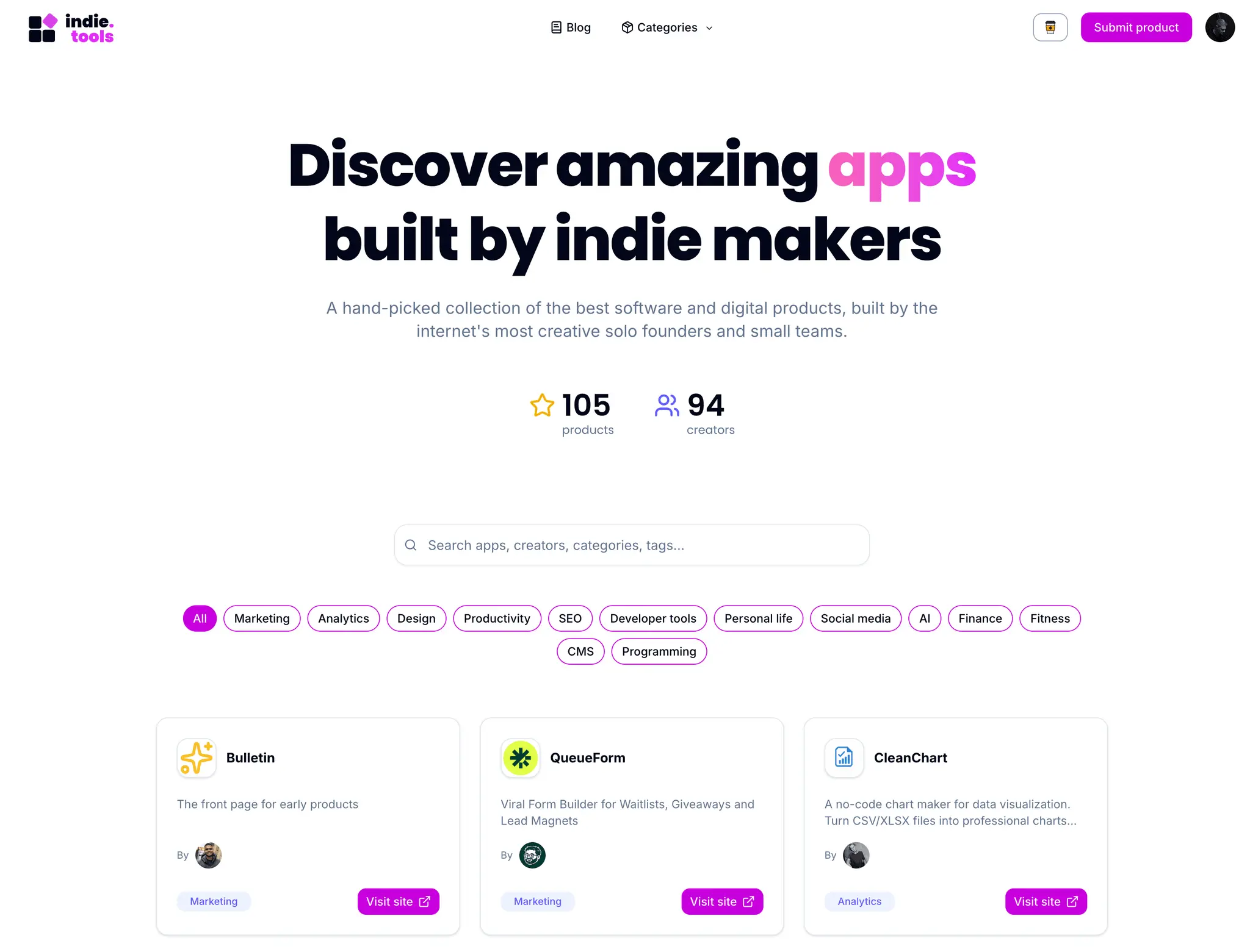 Screenshot 1 of IndieTools