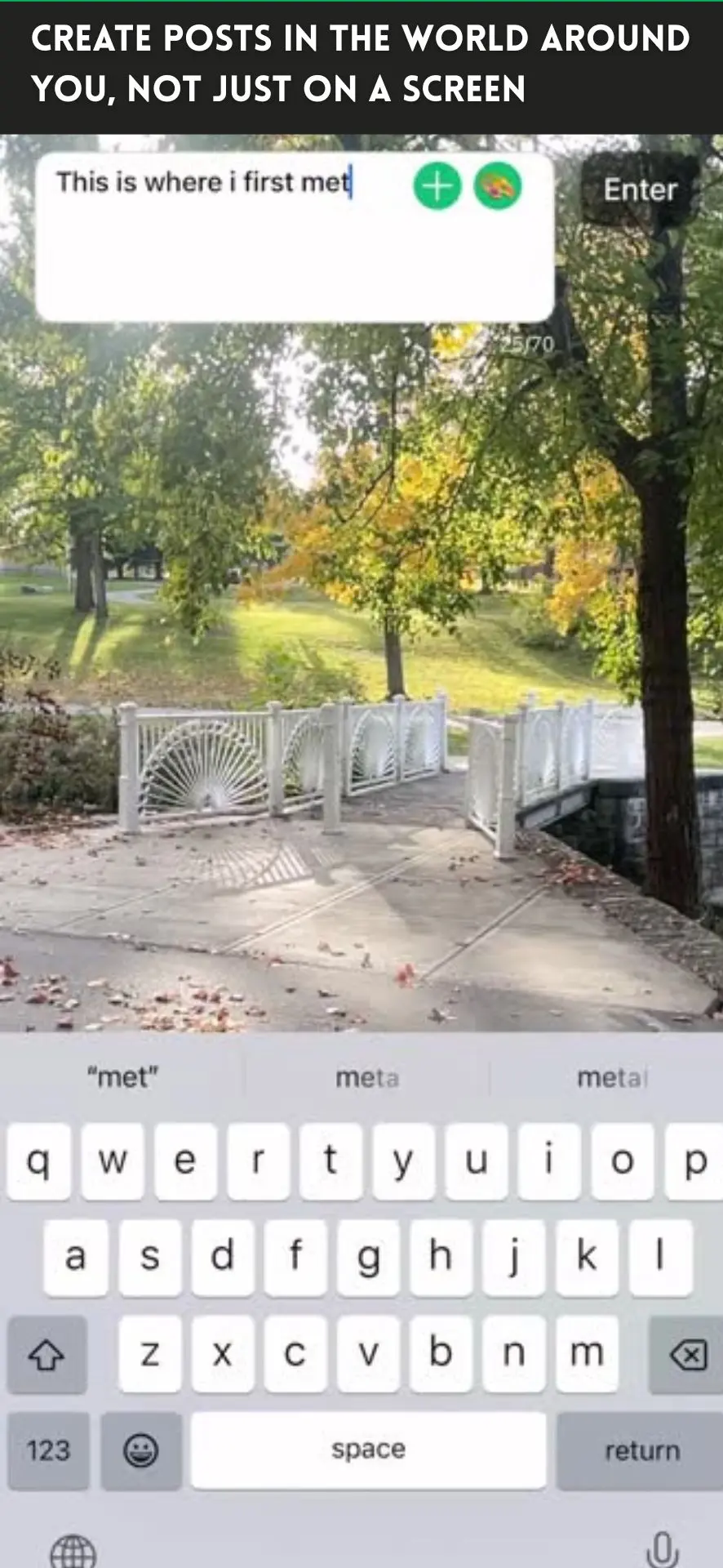 Screenshot 3 of Meden - the AR social media