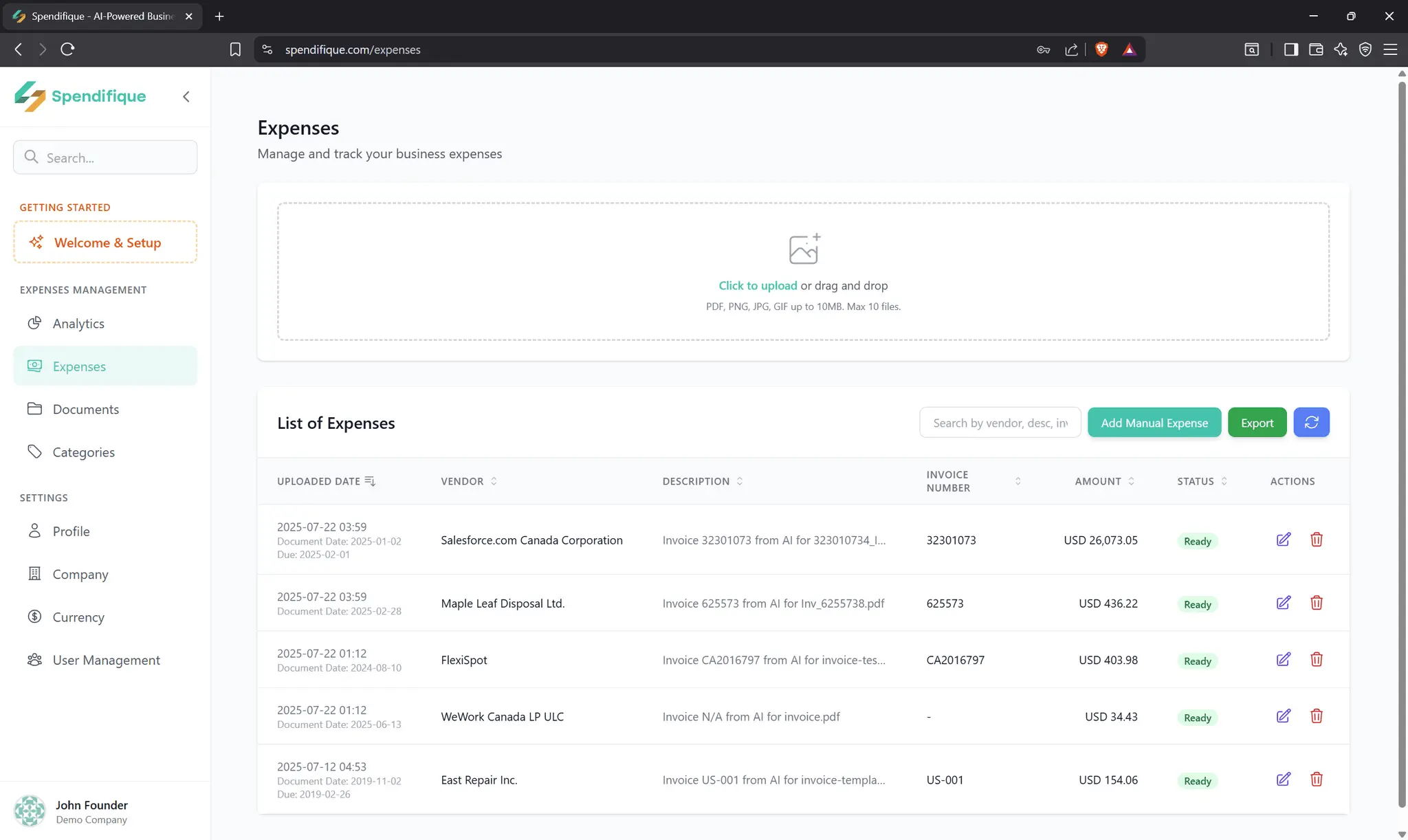 Screenshot 2 of Spendifique