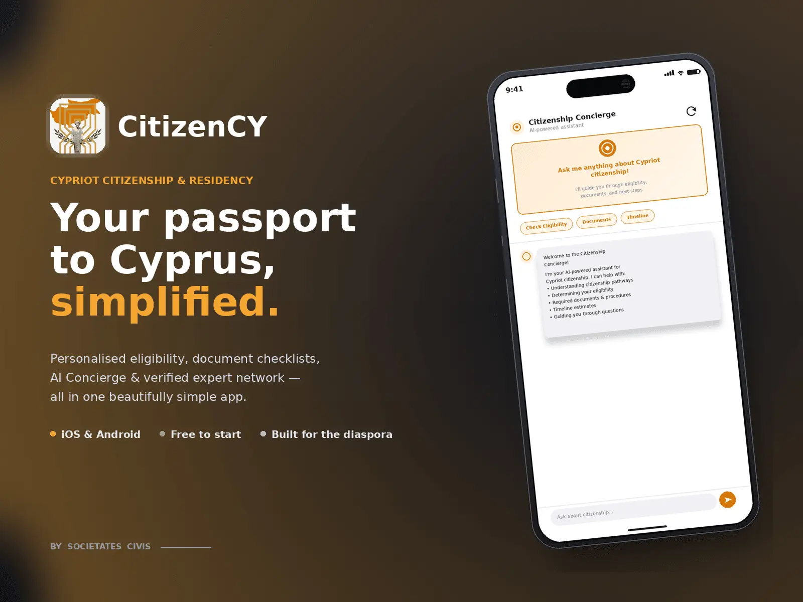 Screenshot 1 of CitizenCY