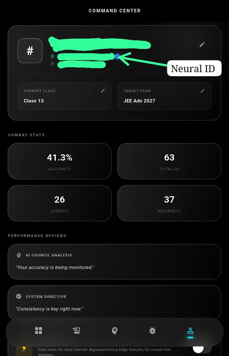 Screenshot 1 of JEE AI