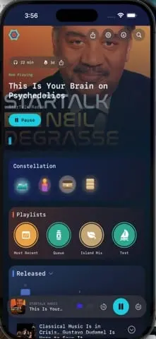 Screenshot 2 of Castawai Podcast Player