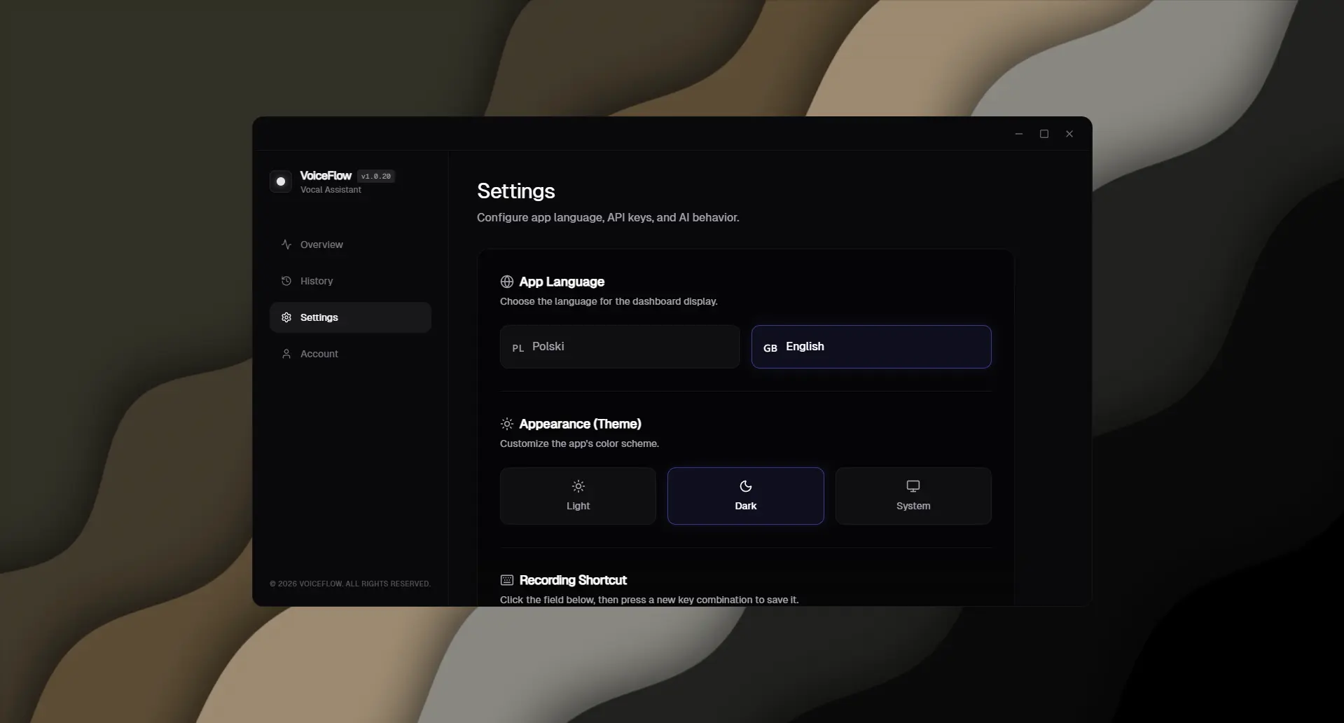 Screenshot 1 of VoiceFlow