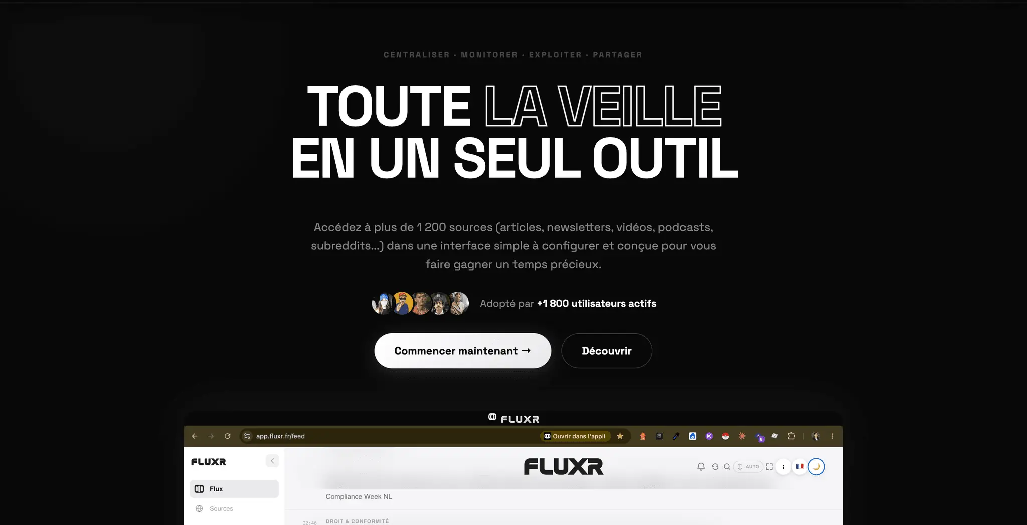 Screenshot 1 of Fluxr