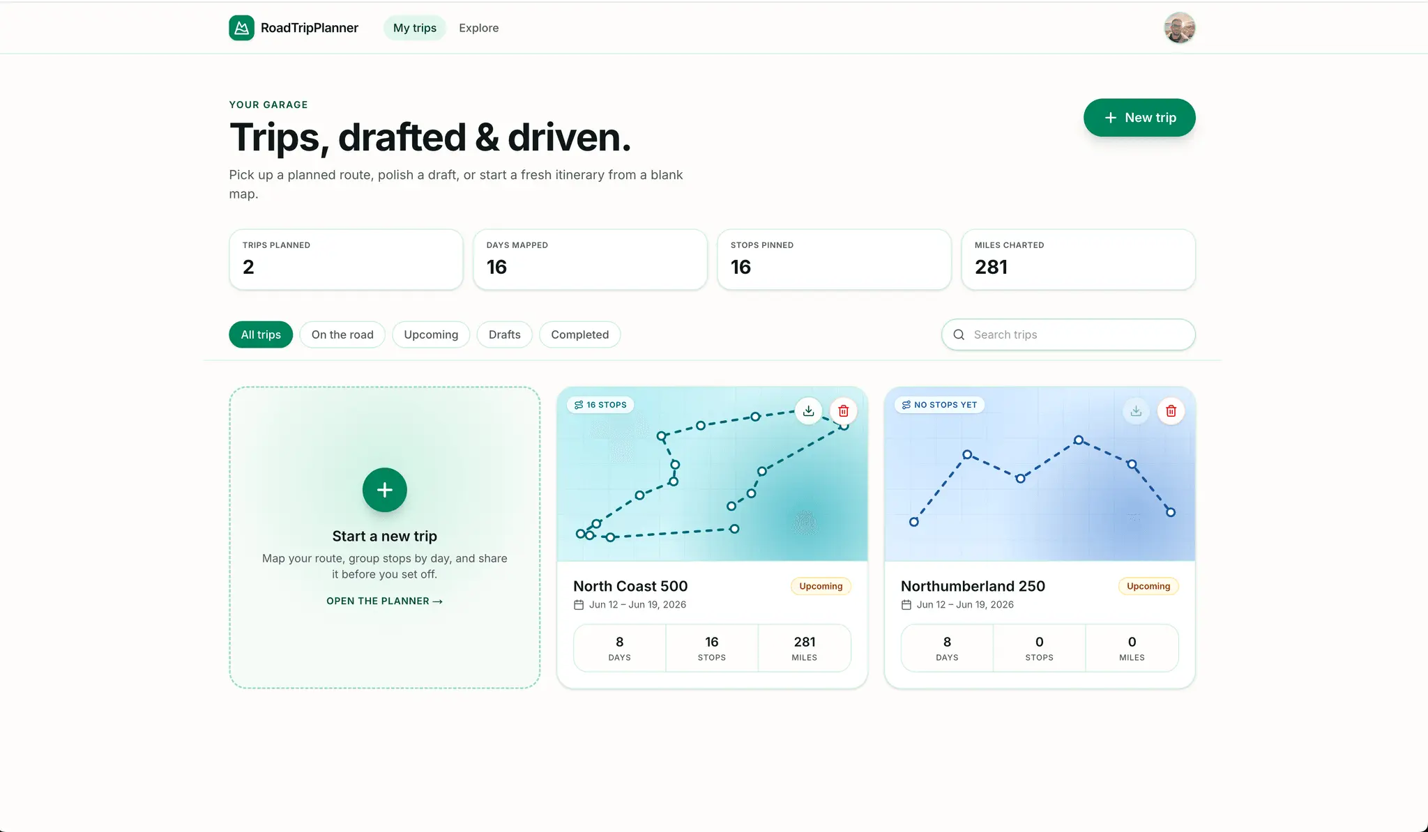 Screenshot 4 of RoadTripPlanner