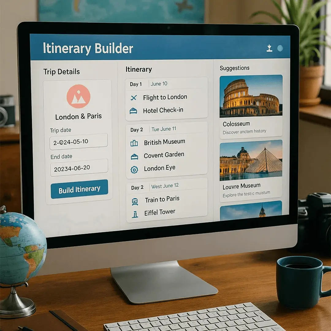 Screenshot 5 of Travel Itinerary Builder Software