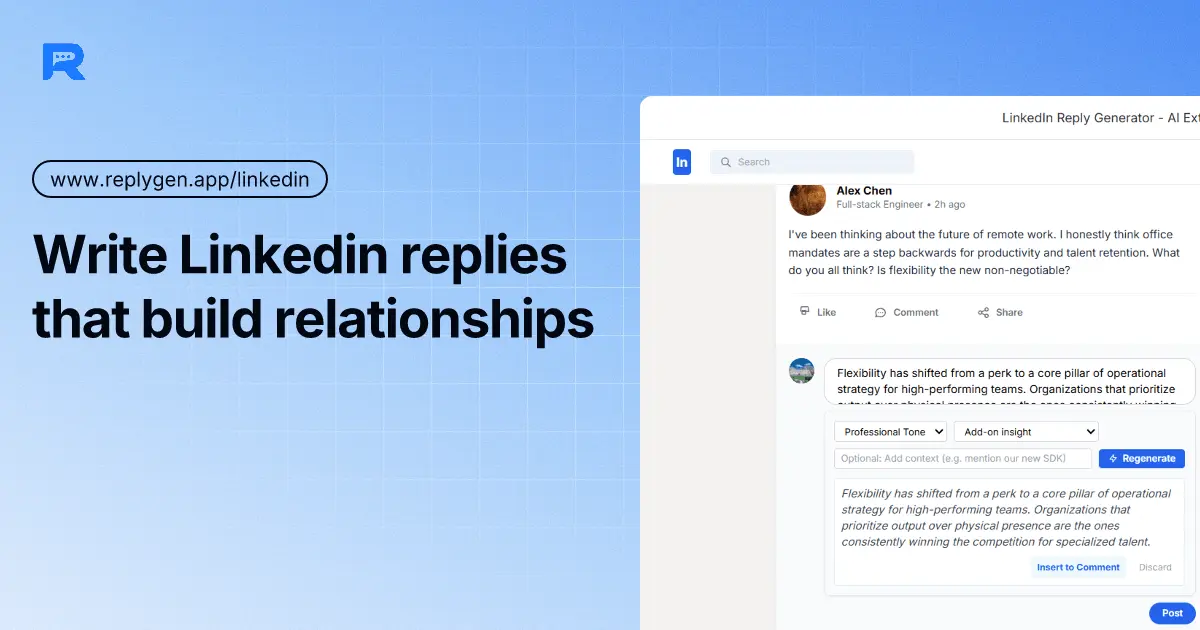 Screenshot 4 of ReplyGen