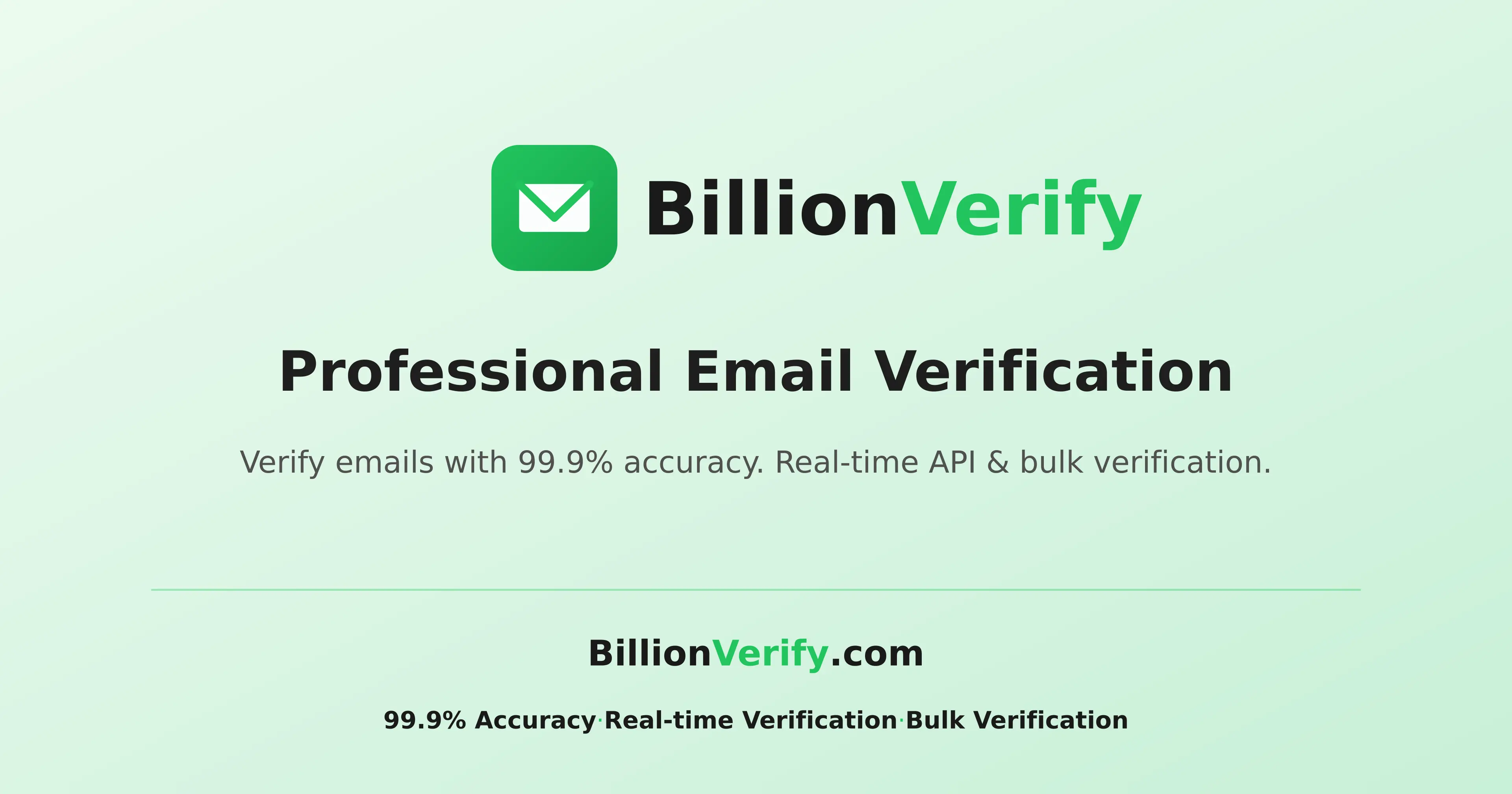 Screenshot 1 of BillionVerify