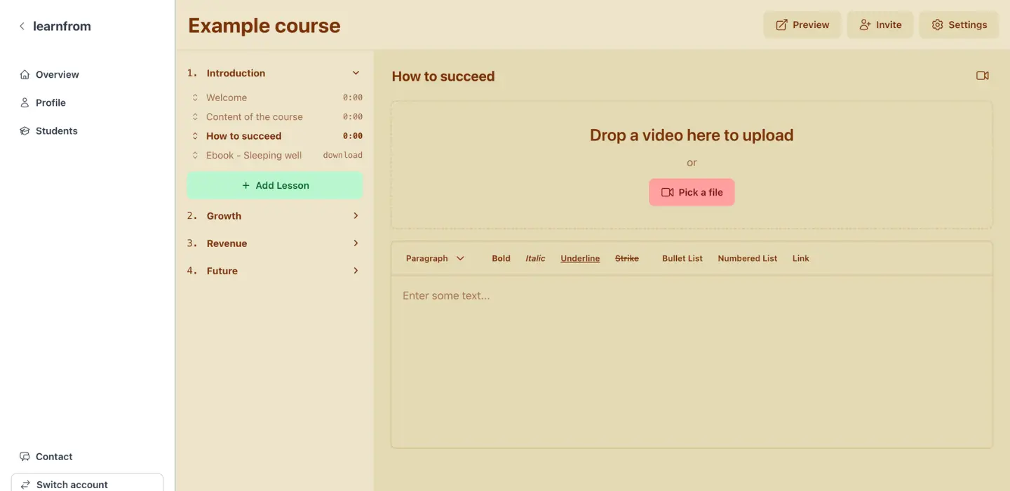 Screenshot 7 of learnfrom.co