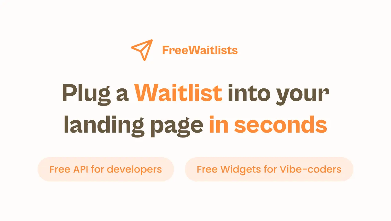 Screenshot 1 of FreeWaitlists