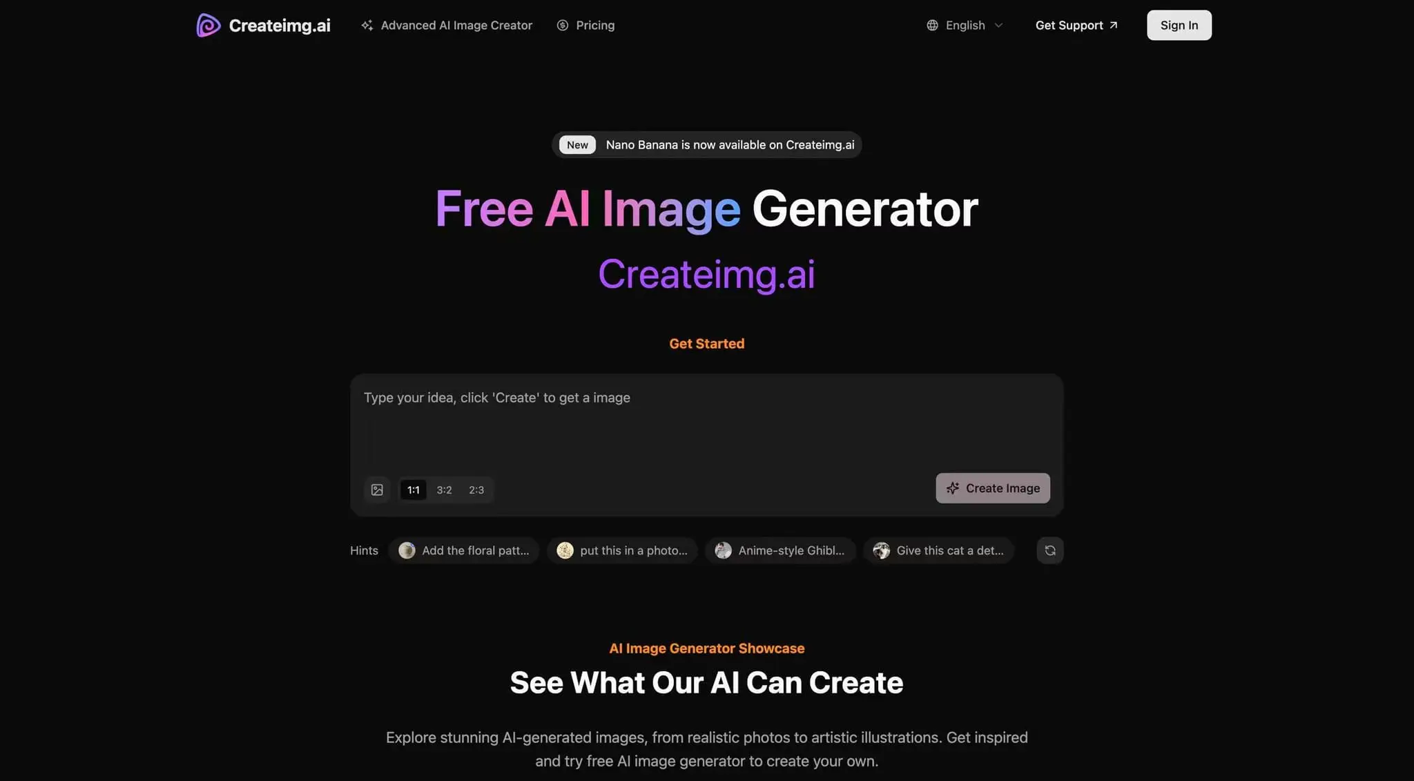 Screenshot 2 of CreateImg.AI