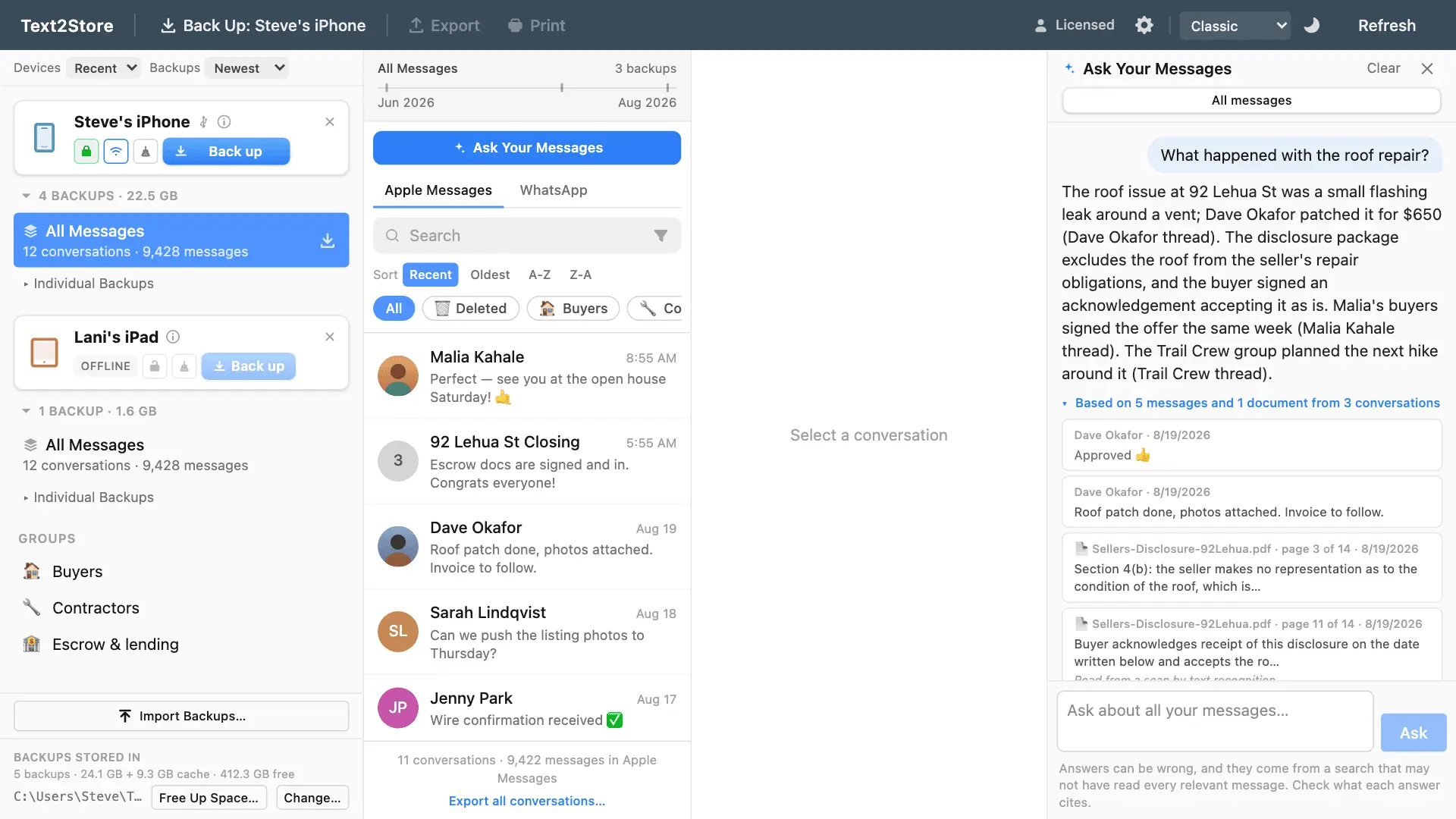 Screenshot 4 of Text2Store