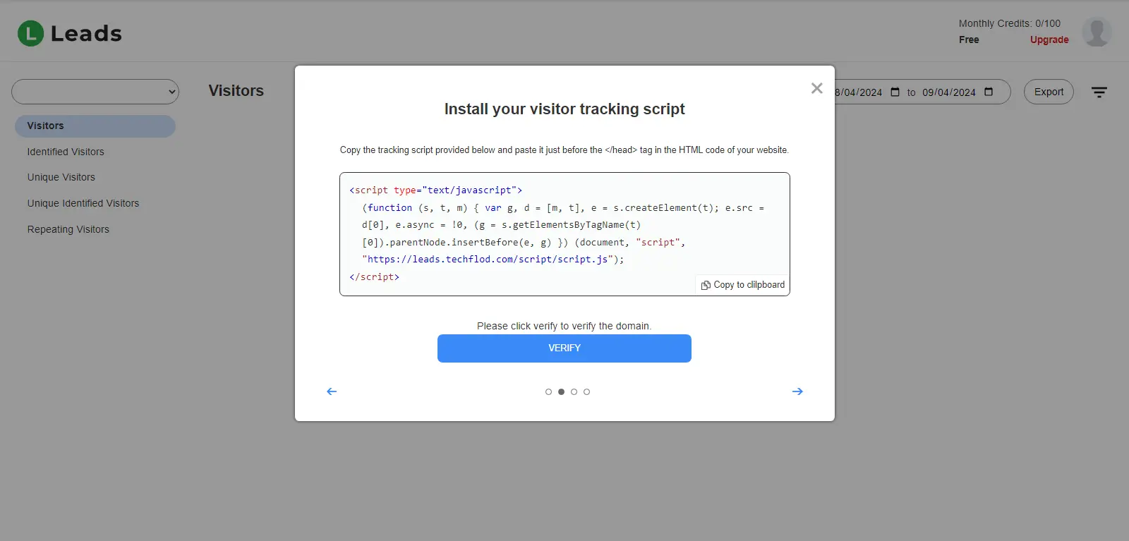Screenshot 1 of Leads
