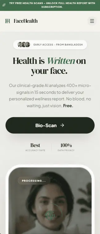 Screenshot 3 of FaceHealth