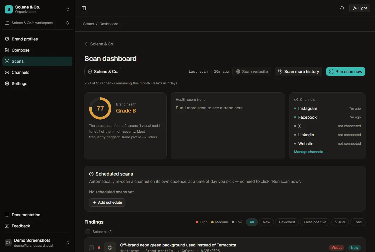 Screenshot 4 of BrandGuard