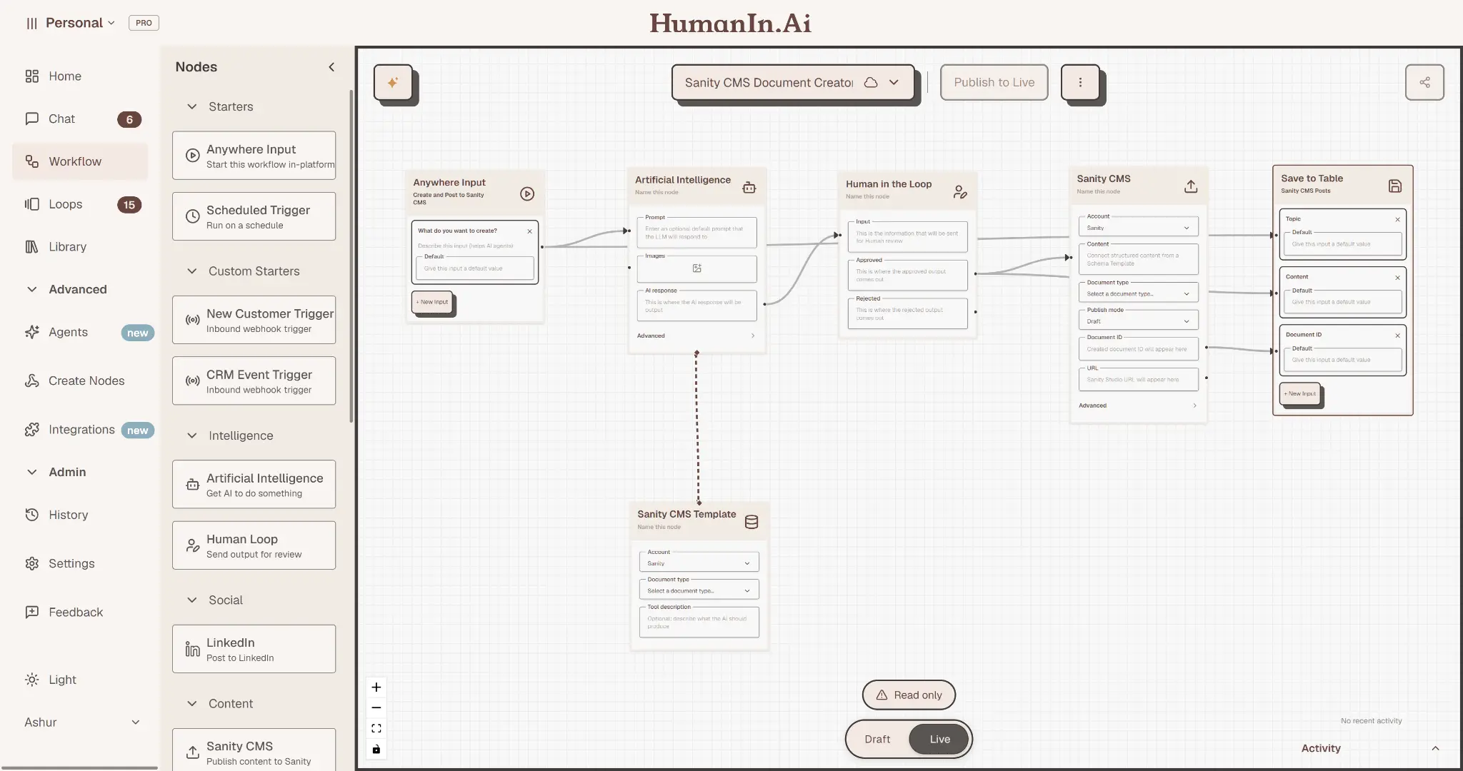 Screenshot 6 of HumanIn.Ai