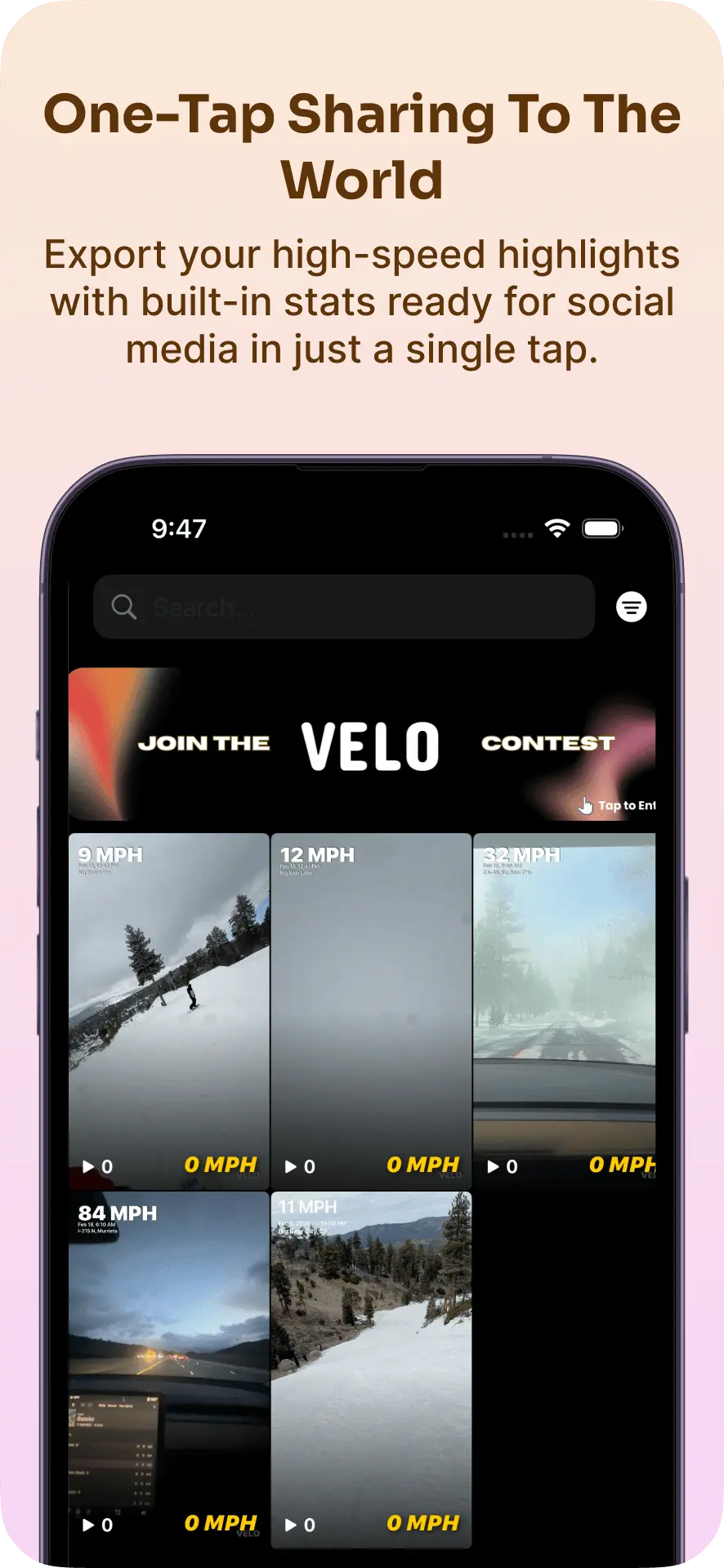 Screenshot 3 of VELO Speed Camera