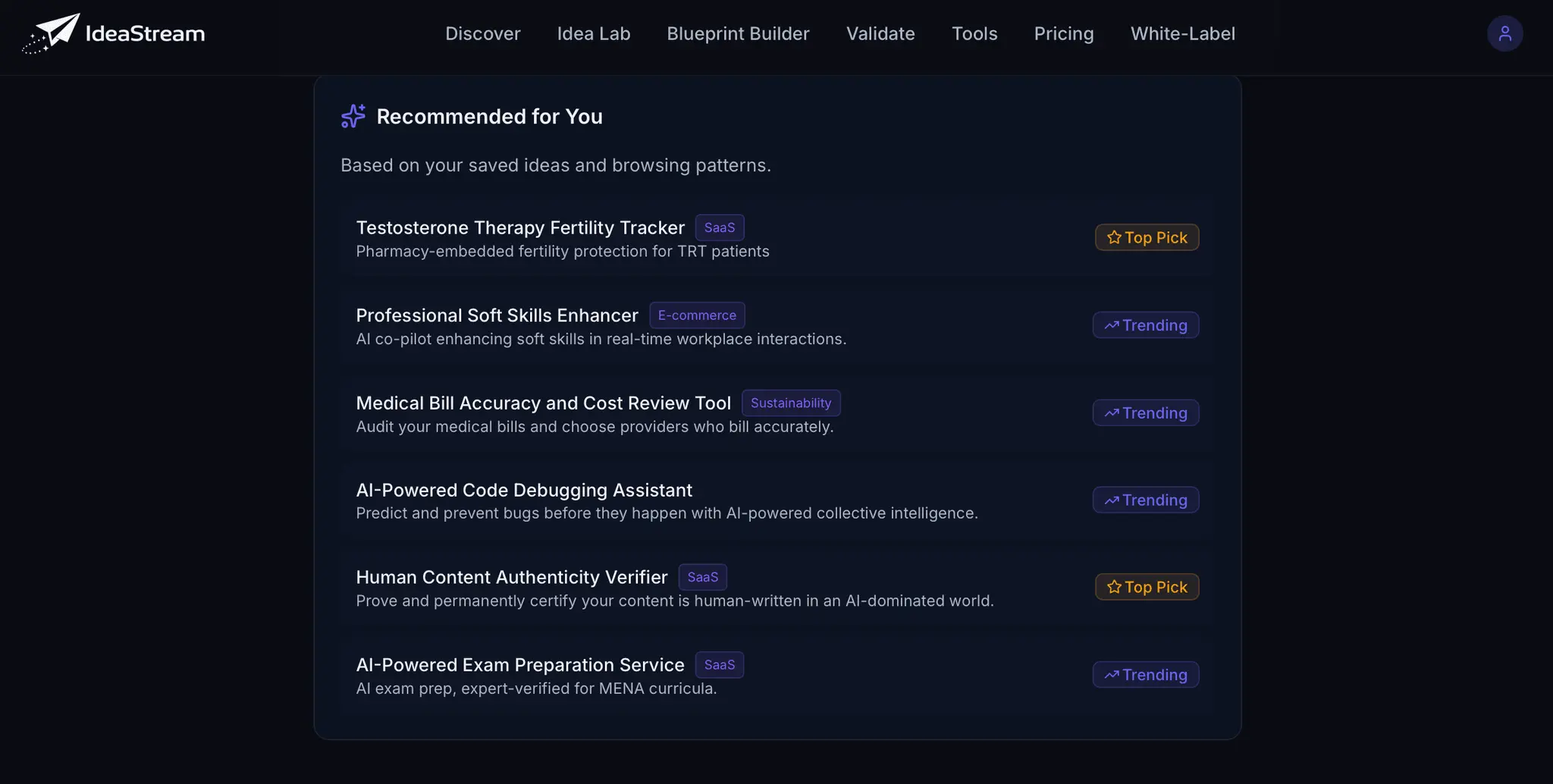 Screenshot 6 of IdeaStream