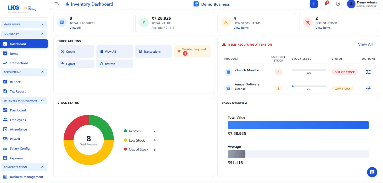Screenshot 7 of LKG for Billing