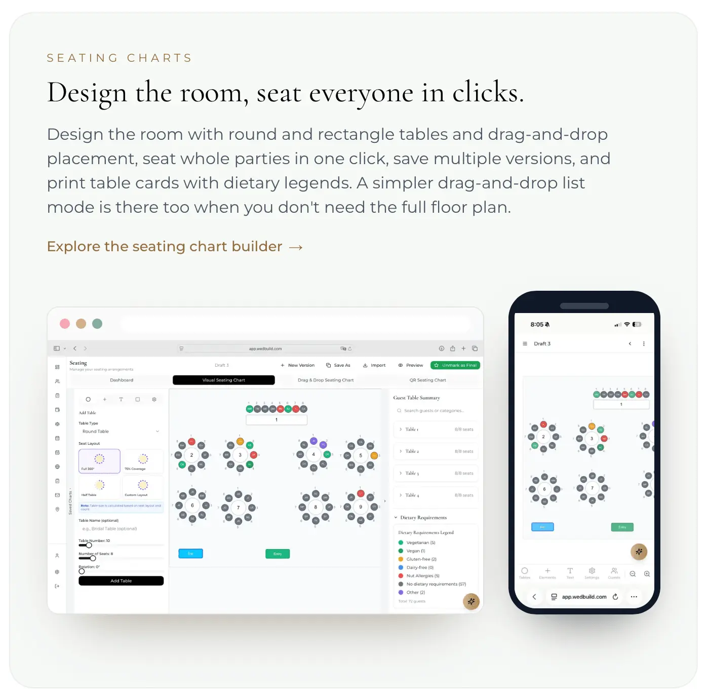 Screenshot 1 of WedBuild