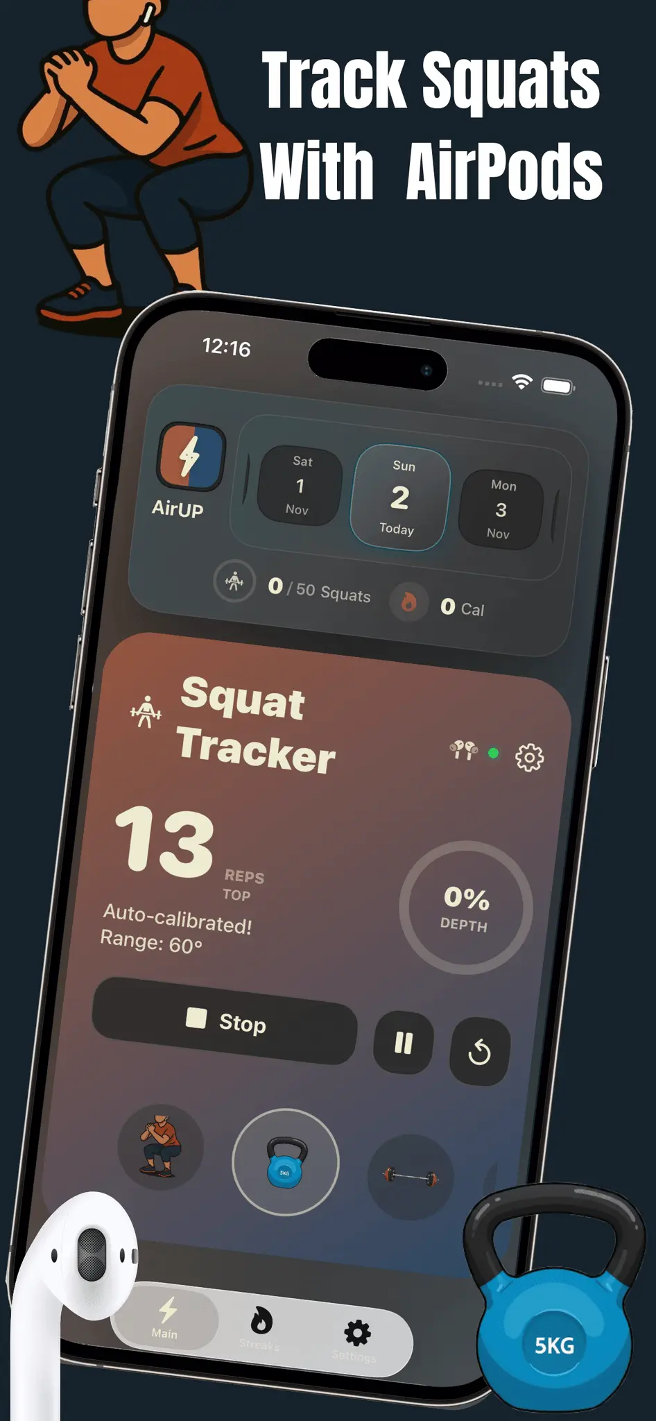 Screenshot 3 of AirUP Reps