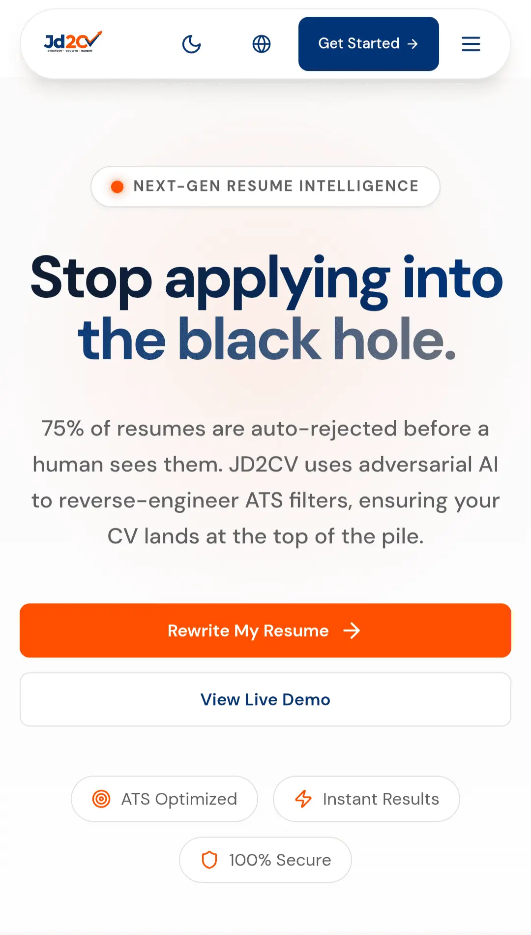 Screenshot 1 of JD2CV