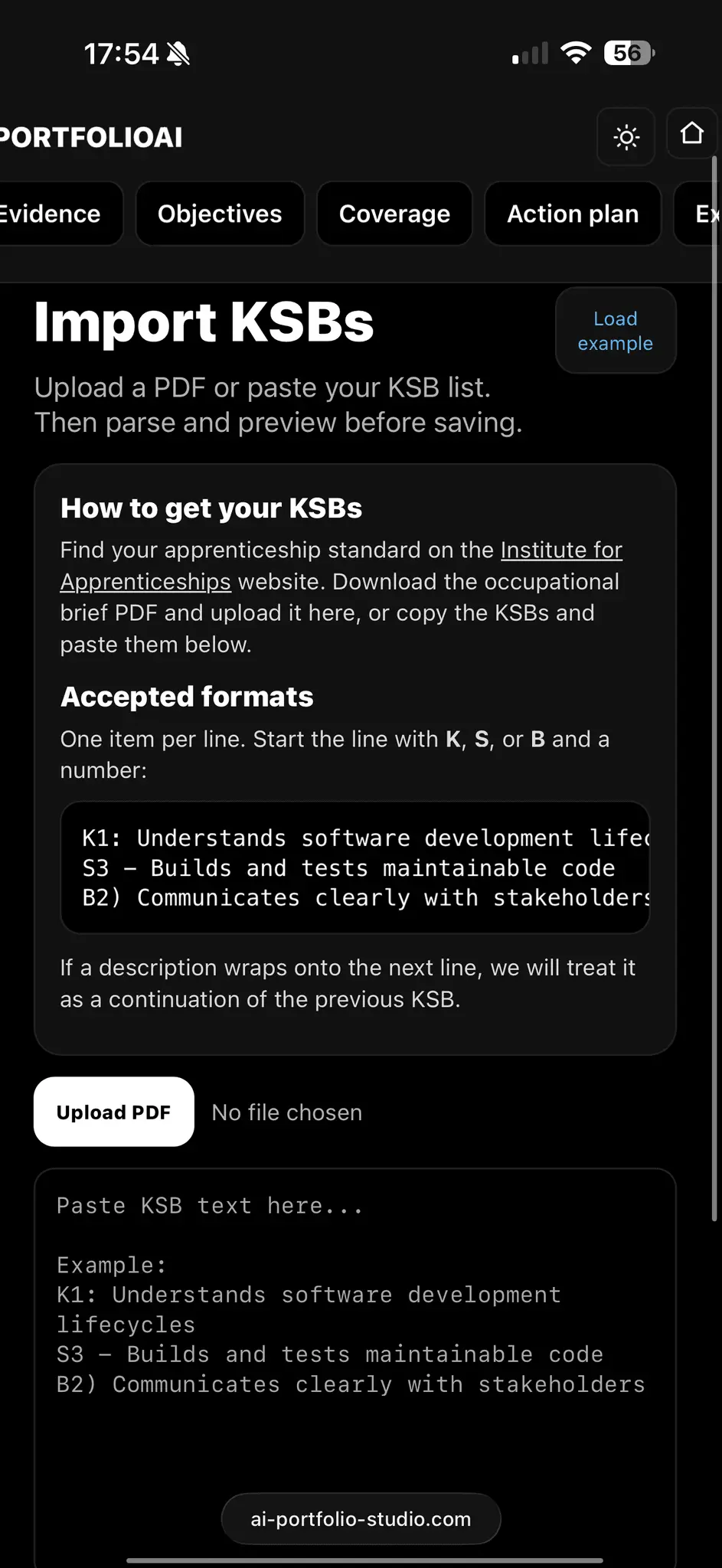 Screenshot 2 of PORTFOLIOAI