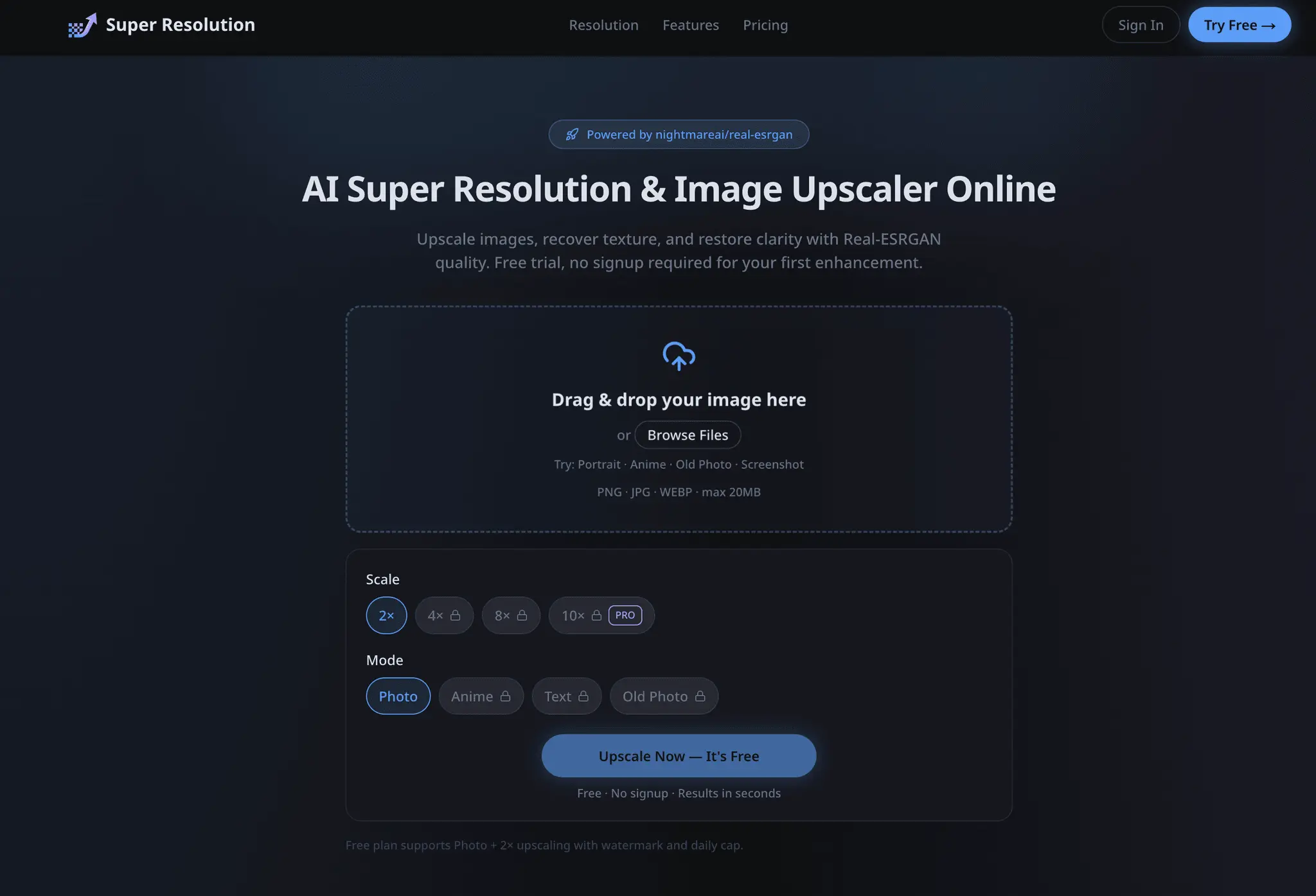 Screenshot 3 of AI Super Resolution