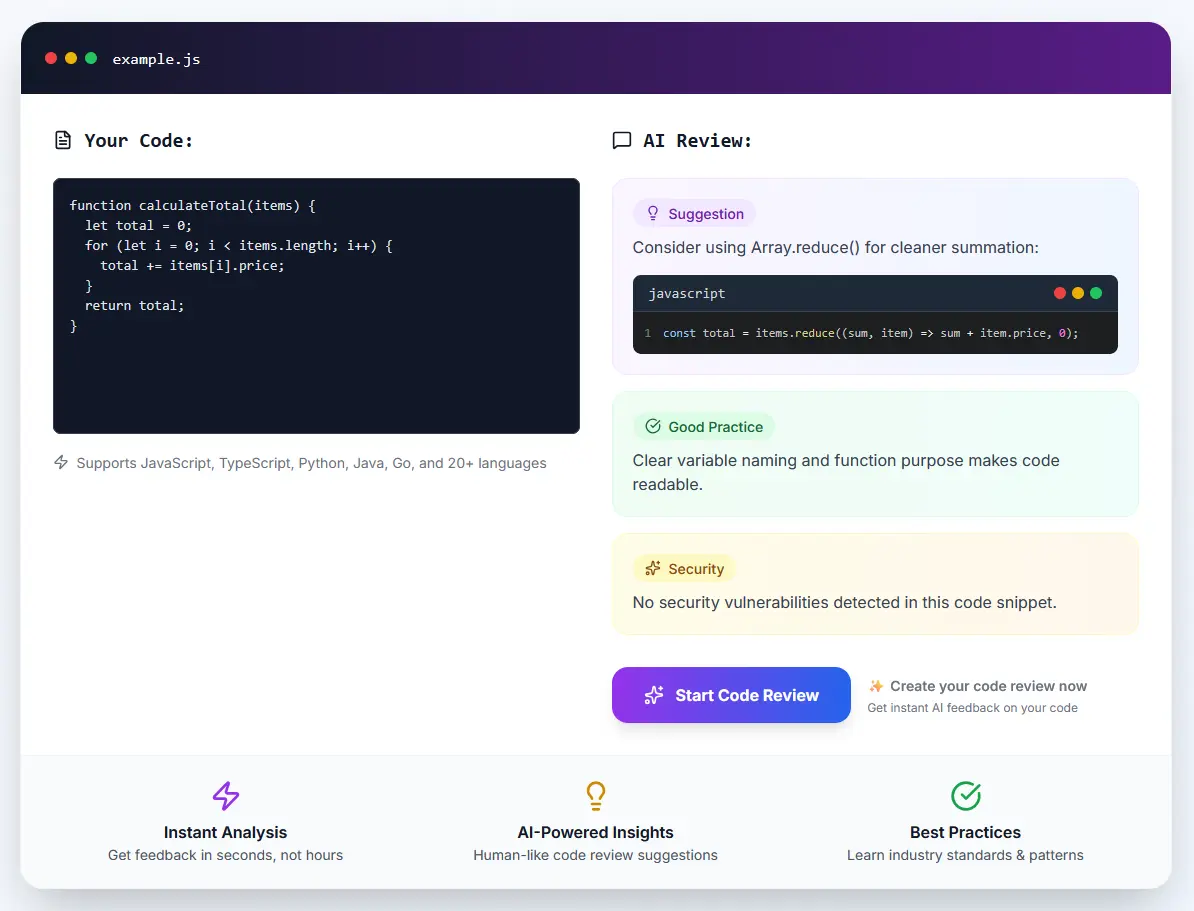 Screenshot 3 of CodeCritic