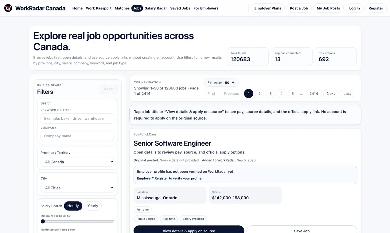 Screenshot 6 of WorkRadar Canada