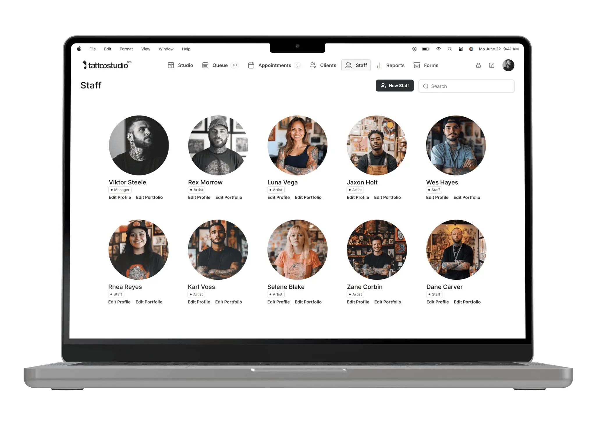 Screenshot 1 of Tattoo Studio Pro