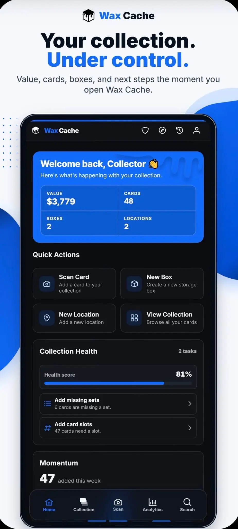 Screenshot 1 of Wax Cache