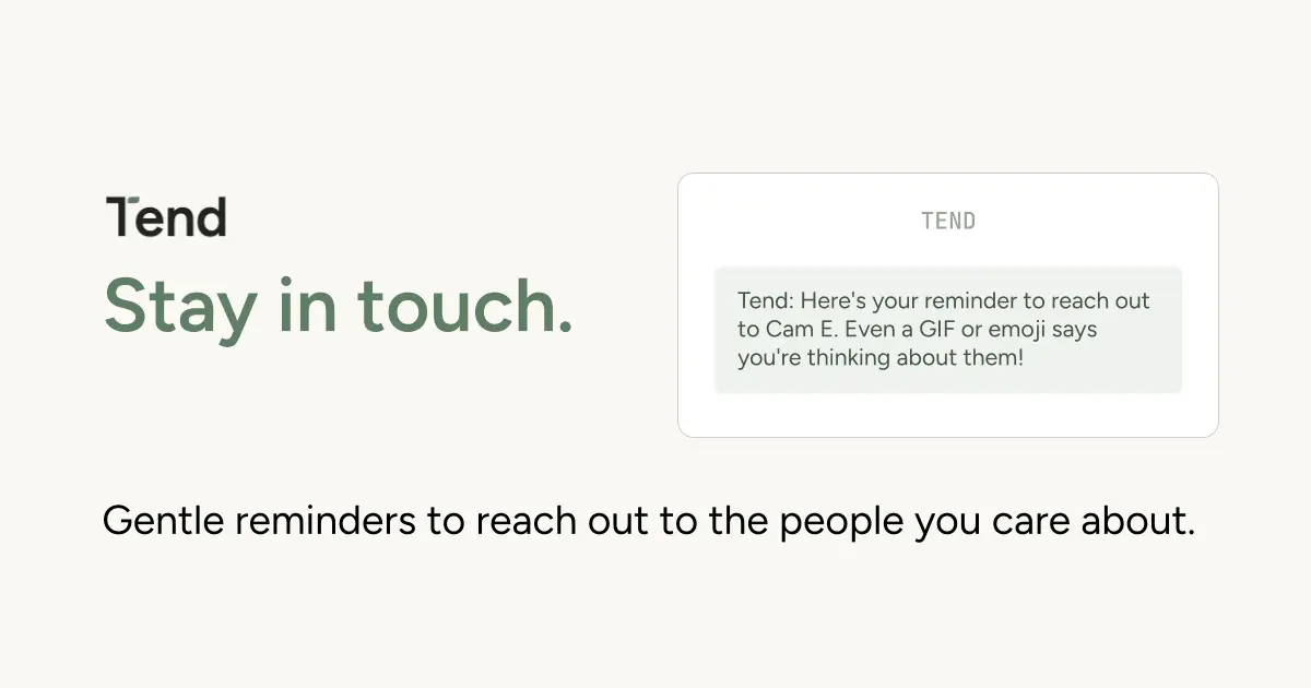 Screenshot 1 of Tend