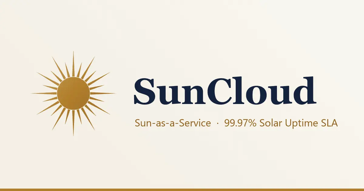 Screenshot 1 of Sun as a Service (SaaS)