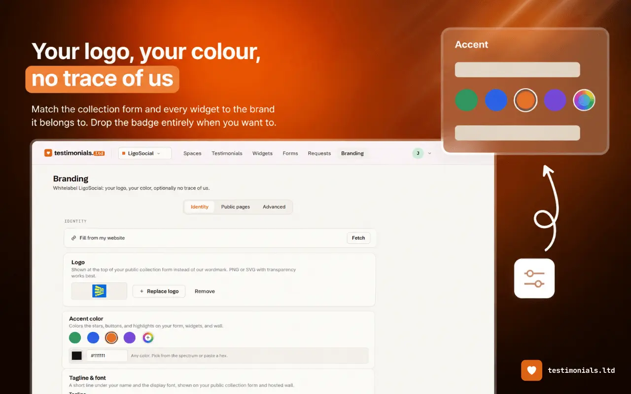 Screenshot 8 of testimonials.ltd