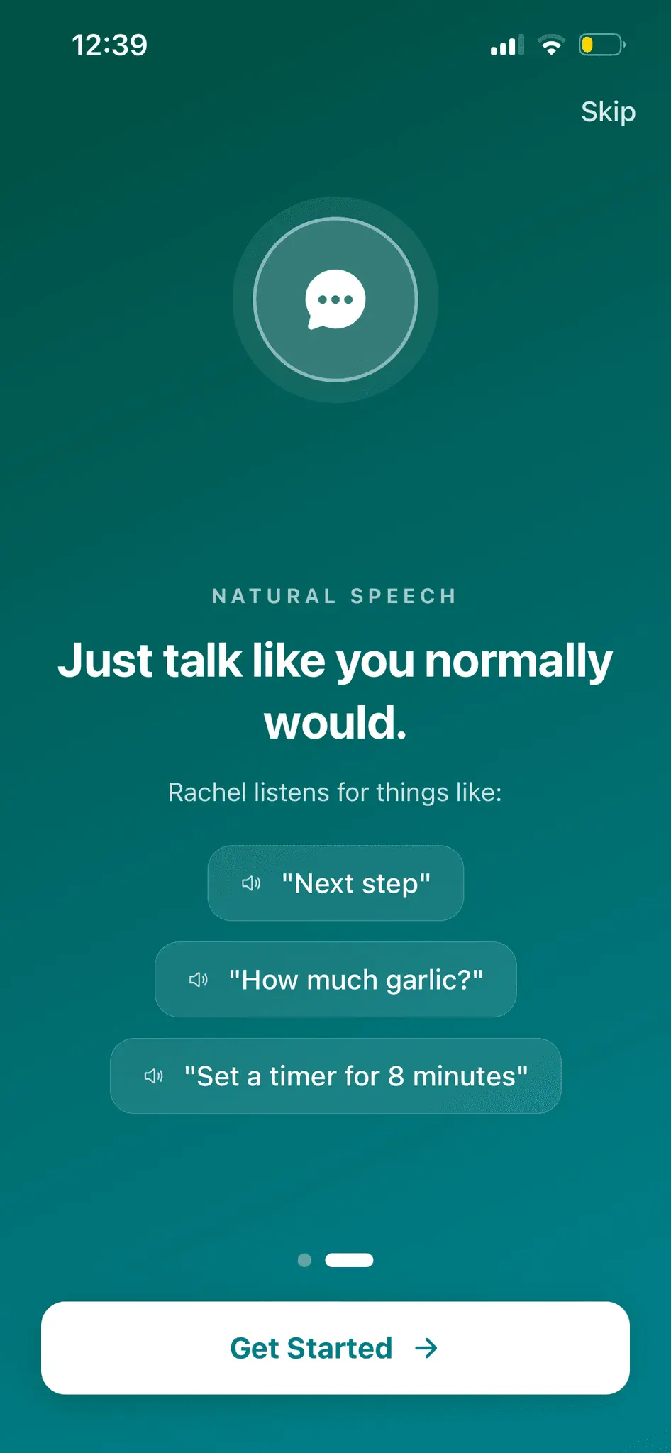 Screenshot 1 of Suvio: AI Cooking Assistant