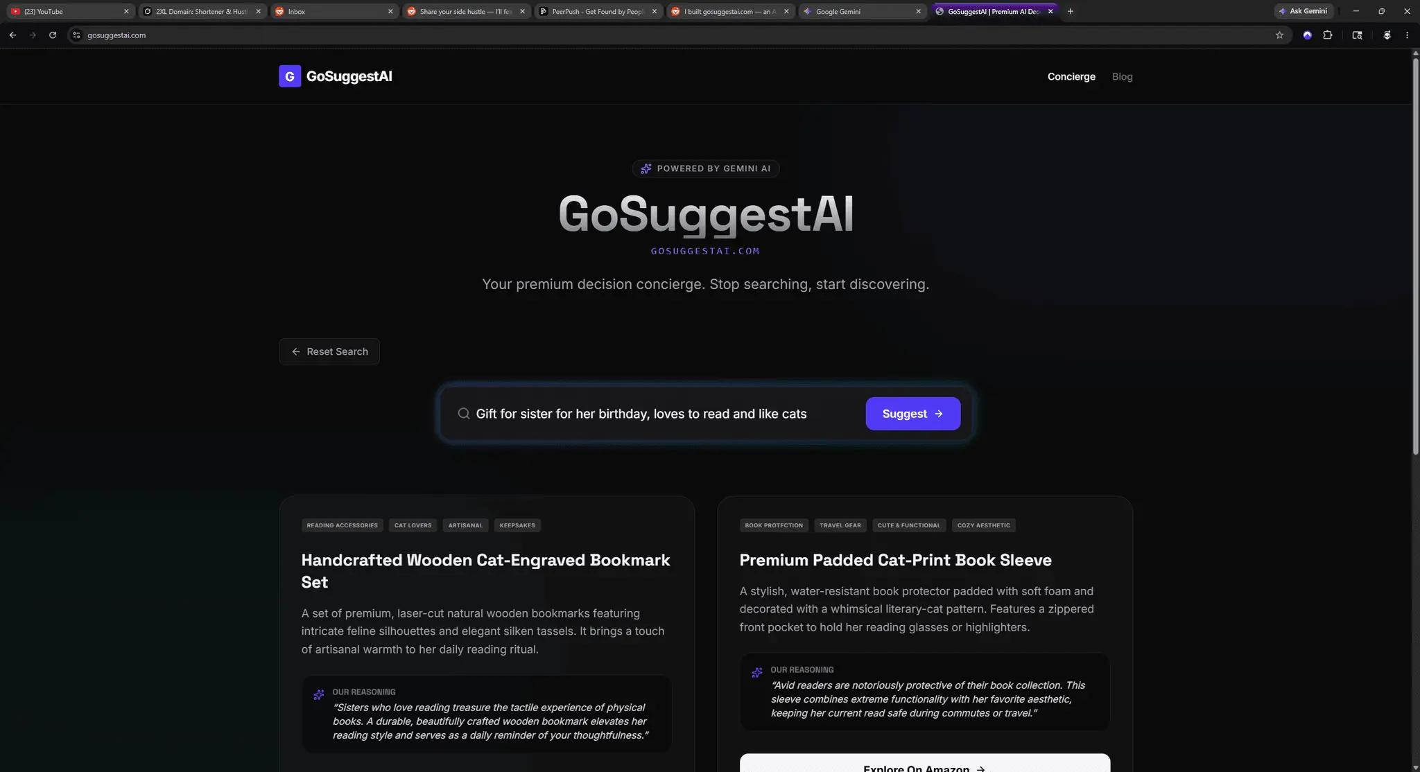 Screenshot 3 of GoSuggestAI